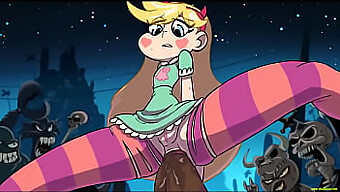 Star Kämpft Gegen Den Bösen Marco In Einer Heißen Anime-Sexszene