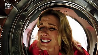 Pov Of Taboo Sex With Stuck Stepmom In The Dryer - Cory Chase