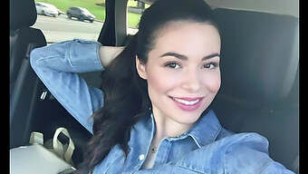 Himmlische Brünette Miranda Cosgrove'S Instagram-Fotos Provozieren Eine Solo-Vergnügungssitzung