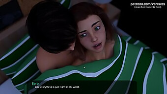 Young And Slender Step-Sister Seeks Intense Anal Pleasure In Anime Porn Game