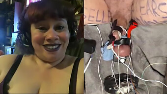 Skype Femdom Kuk Og Ball Tortur Ballbusting Med Ydmykelse Og Smerte