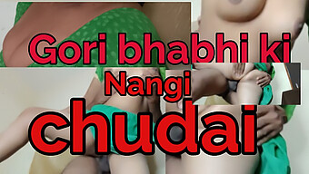 Gori Bhabi'S Stop And Jamkar Chudai In Indian Sex Video