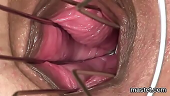 Watch A Unique Czech Girl Widen Her Tight Vagina With A Special Tool