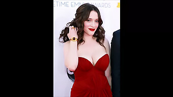 Kat Dennings Sin Solo-Økt Med Store Pupper Og Cumshot