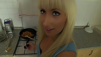 A Steamy Kitchen Encounter With A Horny Czech Hottie