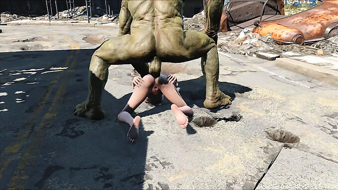 Assalto Ousado De Elie Em Fallout 4: Ataque Surpresa Supermutante