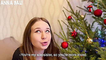 Step Sis'S Prank Leads To Unexpected Christmas Pleasure For Stepbrother