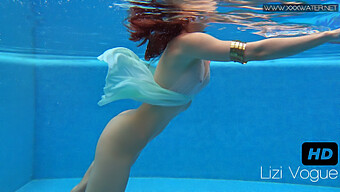 Lizi Vogue'S Steamy Underwater Swim Session