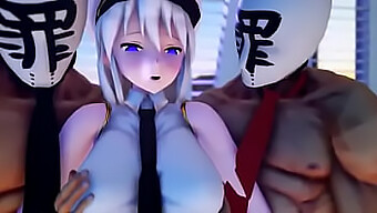 Experience The Ultimate Pleasure With Azurlane'S 3d Blowjob And Cumshots