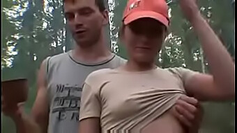 Russian Outdoor Group Sex