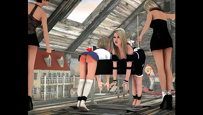 Spankred3d.Com: מענישים מפסידים עד שהם בוכים