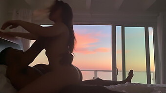 Muscular Bbc And Brunette In Malibu