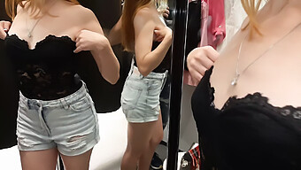 My Naughty Friend Wanted Me To Join Her In The Changing Room