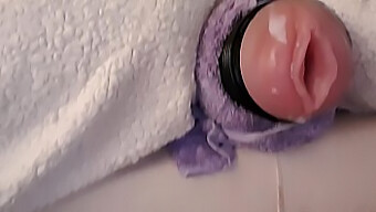 Solo Session: Using My Cum To Pleasure My Fleshlight After Edging