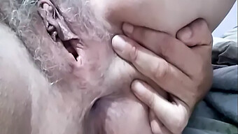 Experience The Thrill Of Watching A Mature Wife'S Wet And Hairy Pussy In Action