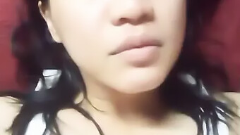 Homemade Video Of Asian Girl Using Fruit For Self-Pleasure